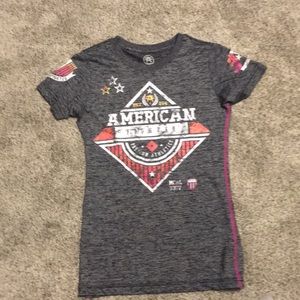 American fighter T shirt